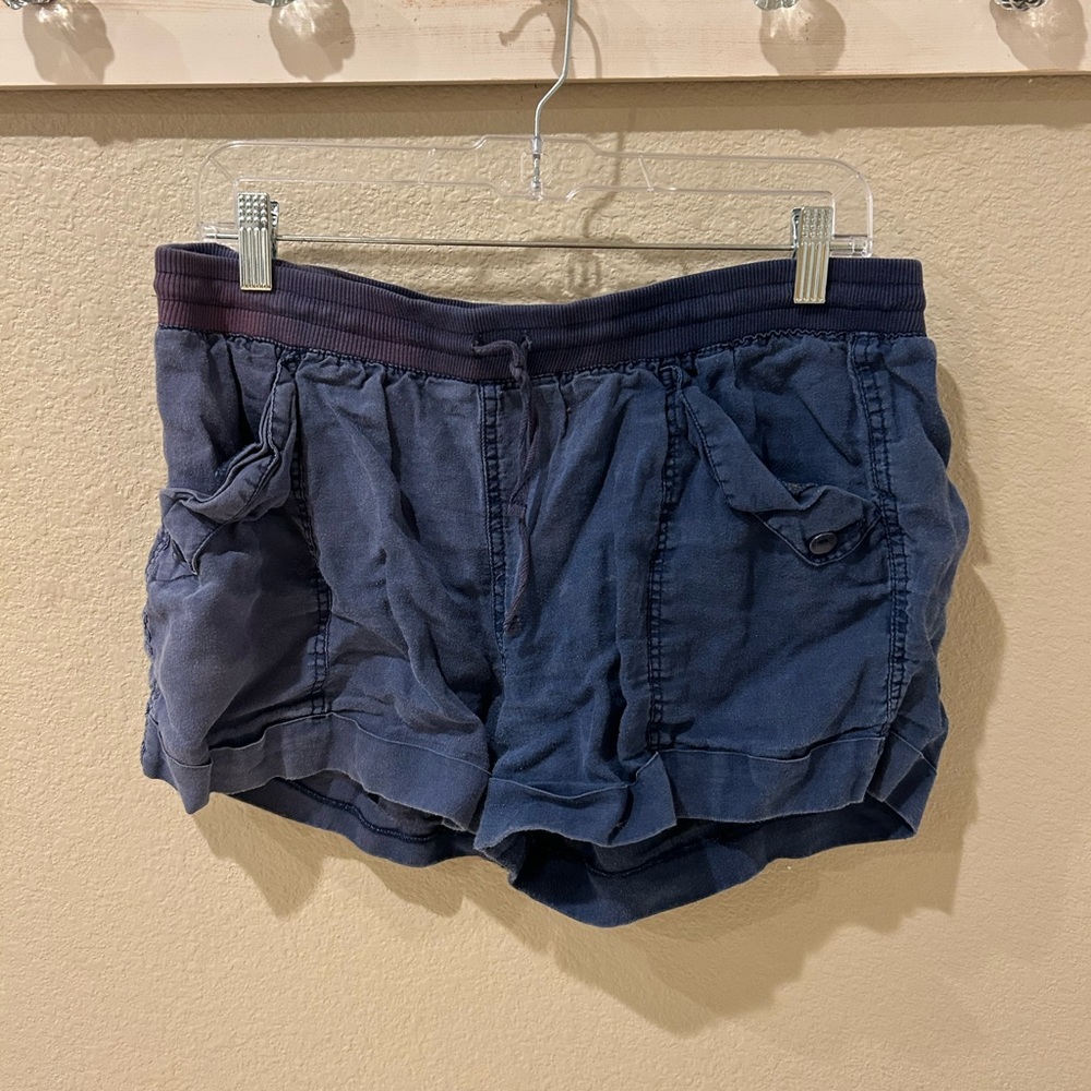 Valerie Bertinelli Navy Shorts 12